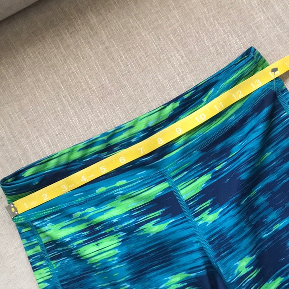 Old Navy Blue & Green Spacedye Activewear Pants XL - Picture 5 of 5